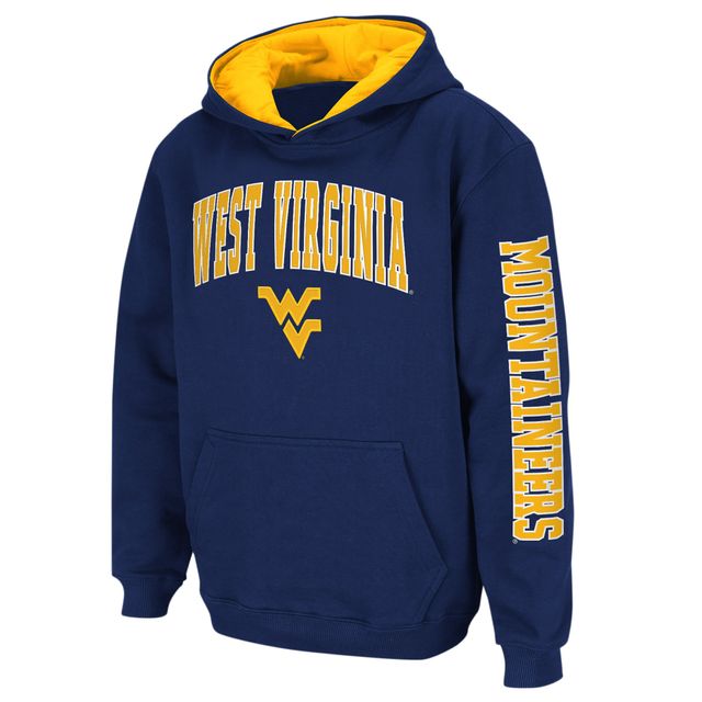 Sweat à capuche Colosseum Navy West Virginia Mountaineers 2-Hit Team pour jeune