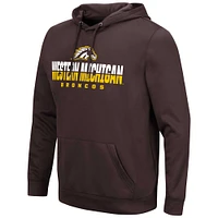 Men's Colosseum Brown Western Michigan Broncos Lantern Pullover Hoodie