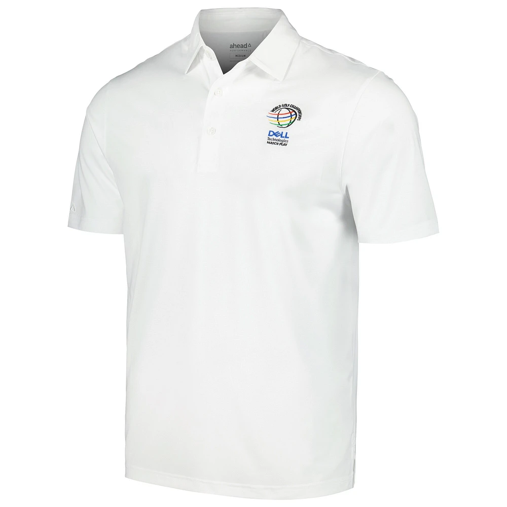 Polo Ahead White WGC-Dell Technologies Match Play Contender pour homme