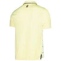 Men's Nike Yellow WGC-Dell Technologies Match Play Stripe Performance Polo