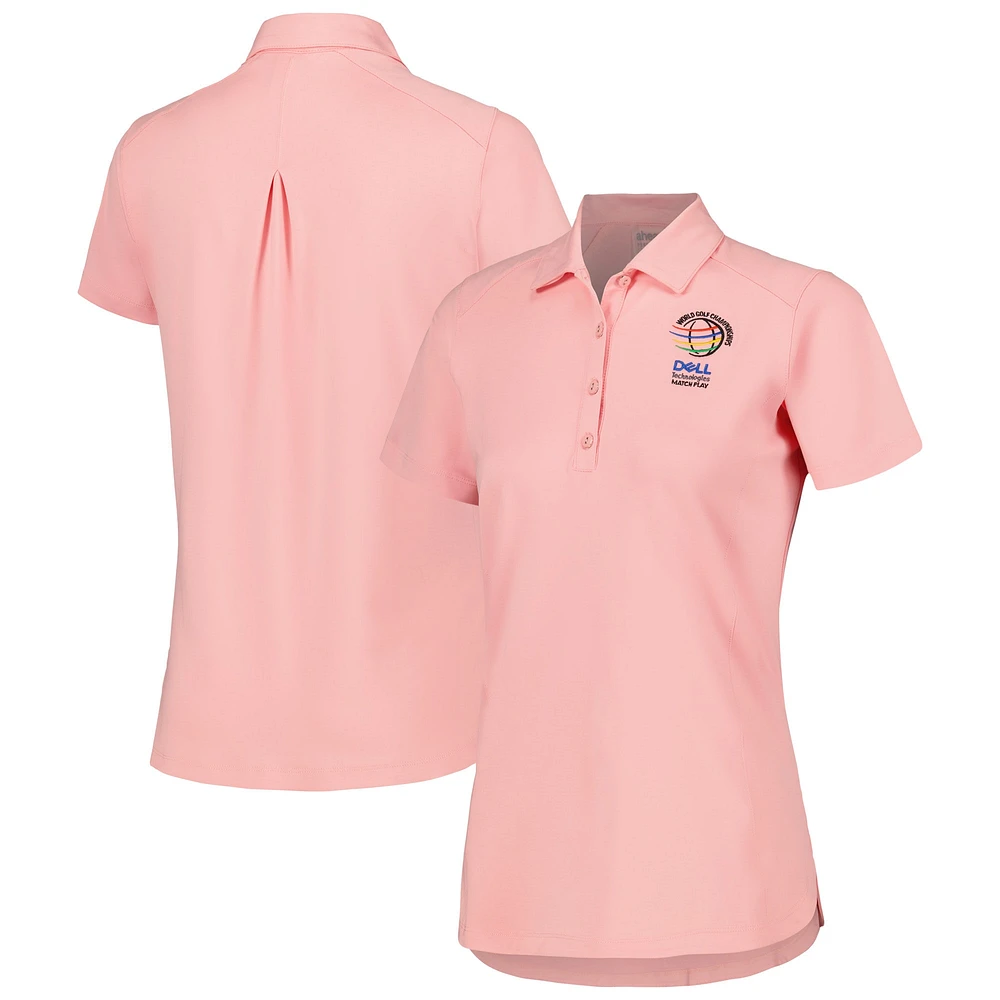 Polo Ahead Rose WGC-Dell Technologies Match Play Sienna pour femme