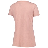T-shirt triple mélange WGC-Dell Technologies Match Play Transfusion rose impérial pour femme