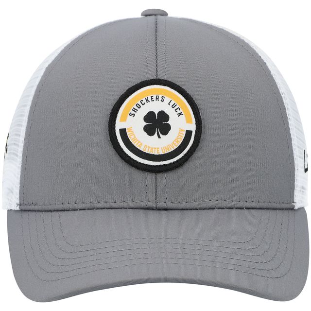 Casquette Snapback grise/blanche Wichita State Shockers Motto Trucker pour homme