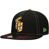 Casquette ajustée New Era noire Tumba Vacas de Wichita Copa la Diversión 59FIFTY pour hommes