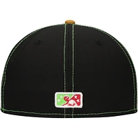 Casquette ajustée New Era noire Tumba Vacas de Wichita Copa la Diversión 59FIFTY pour hommes