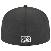Casquette ajustée 59FIFTY New Era Wichita Wind Surge pour homme, noire