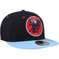 Casquette ajustée 59FIFTY New Era Wichita Wind Surge Authentic Collection pour hommes