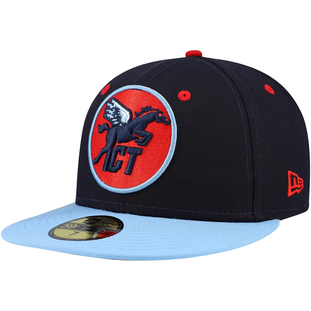 Casquette ajustée 59FIFTY New Era Wichita Wind Surge Authentic Collection pour hommes