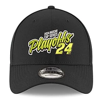 Men's New Era  Black William Byron 2024 NASCAR Chase For The Cup Playoffs 9FORTY Adjustable Hat