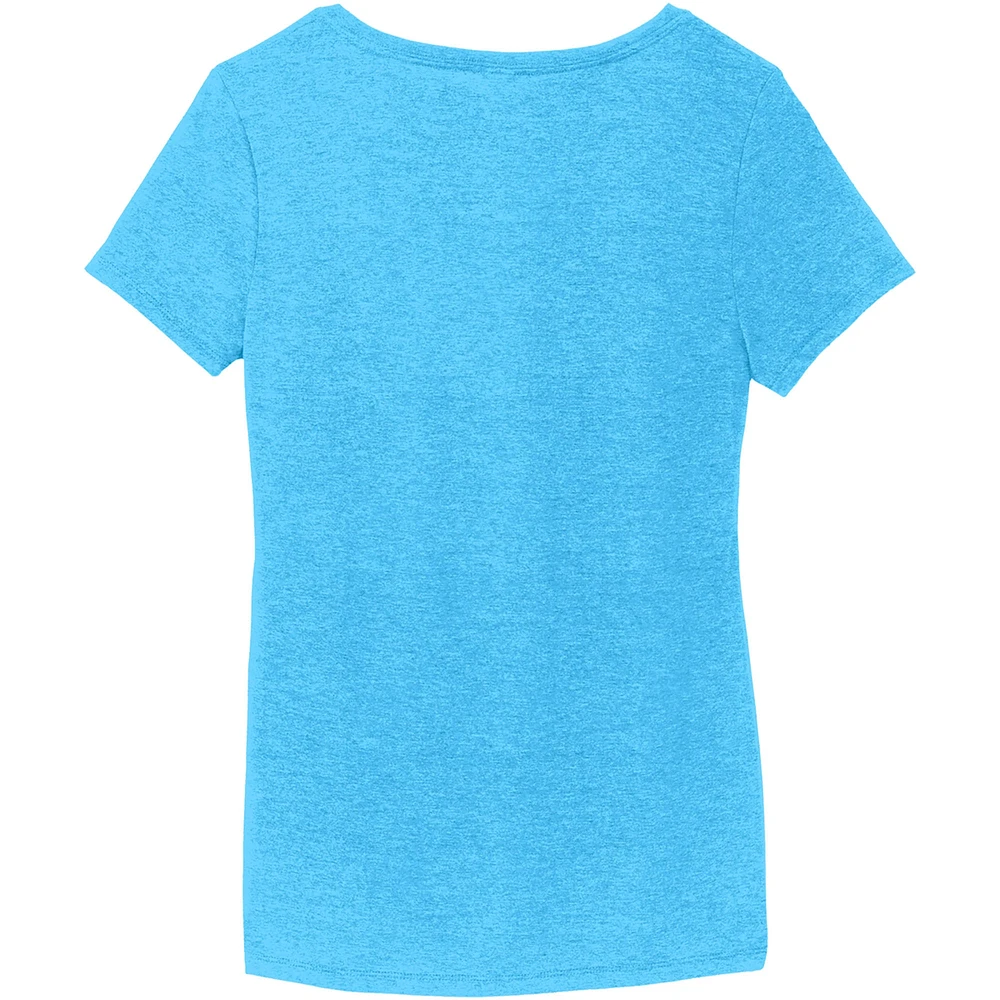 Women's Hendrick Motorsports Team Collection  Blue William Byron Tri-Blend V-Neck T-Shirt