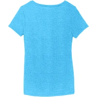 Women's Hendrick Motorsports Team Collection  Blue William Byron Tri-Blend V-Neck T-Shirt