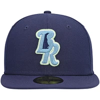 NWE WMBLUR NAVY ALT2 MIB AUTHENTIC COLLECTION 59FIFTY HATMENHIC