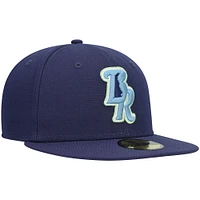 NWE WMBLUR NAVY ALT2 MIB AUTHENTIC COLLECTION 59FIFTY HATMENHIC
