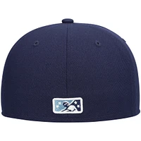 NWE WMBLUR NAVY ALT2 MIB AUTHENTIC COLLECTION 59FIFTY HATMENHIC
