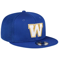 Men's New Era  Blue Winnipeg Blue Bombers Sideline 9FIFTY Snapback Hat