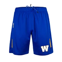 Men's New Era  Blue Winnipeg Bombers Sideline Swift Performance Knit Shorts