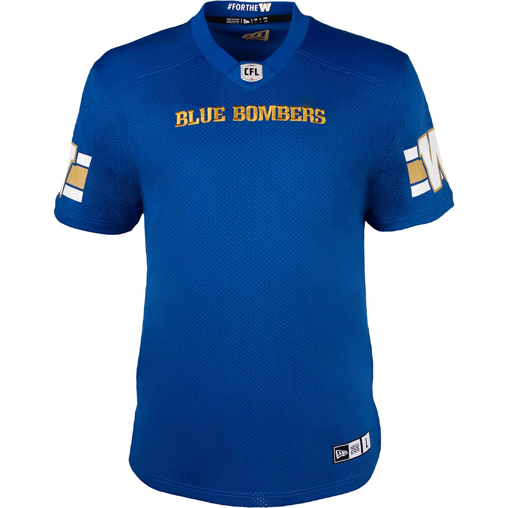 Men's New Era Royal Winnipeg Blue Bombers 2023 Replica Jersey