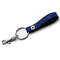 Winnipeg Jets Personalized Leather Loop Keychain