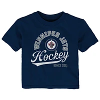 Infant Navy Winnipeg Jets Take the Lead - T-Shirt