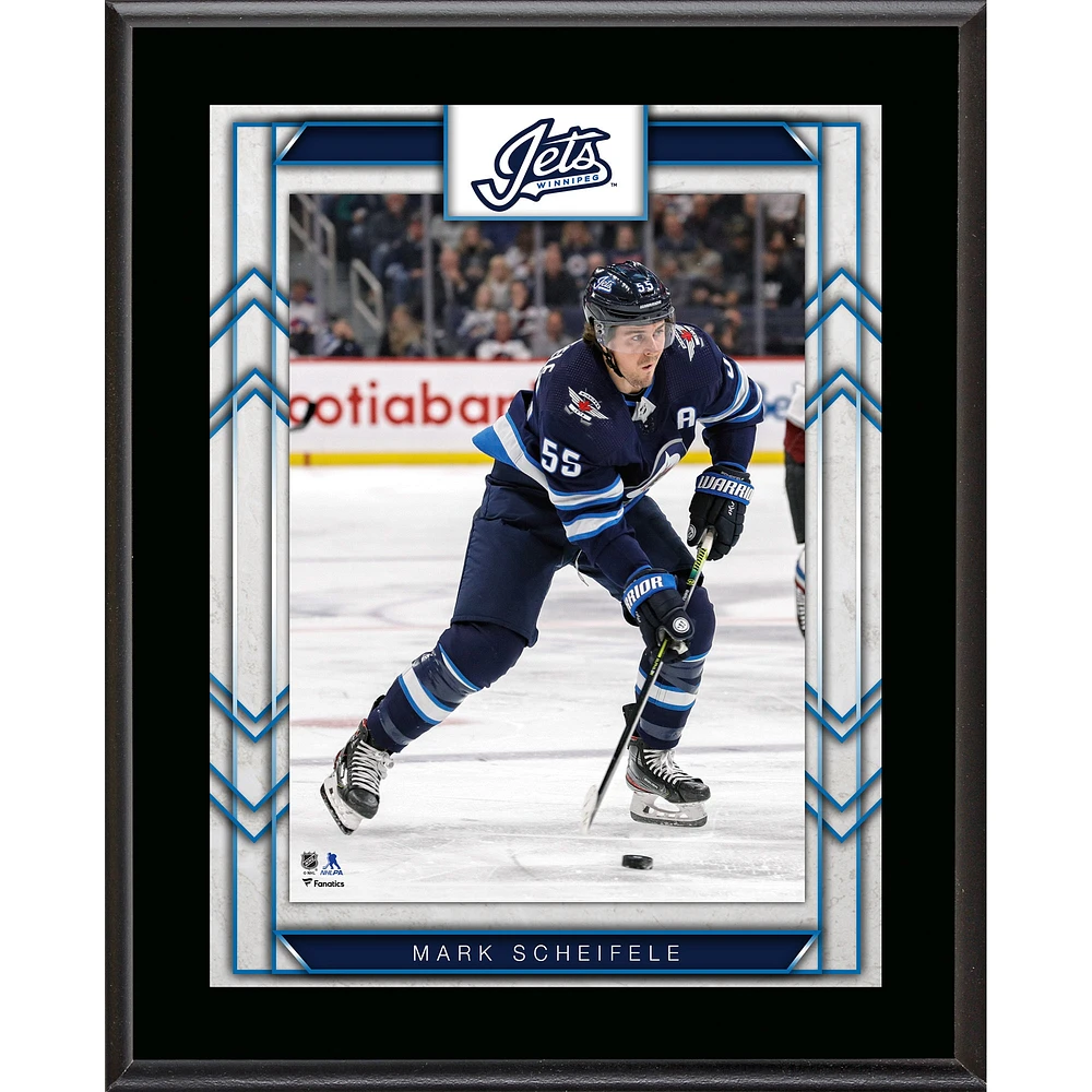 Mark Scheifele Winnipeg Jets 10.5" x 13" Sublimated Player Plaque