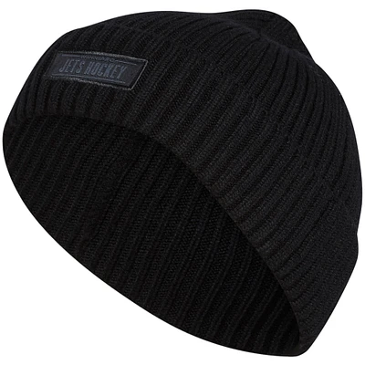 Équipe des Jets de Winnipeg adidas noir pour homme - Bonnet