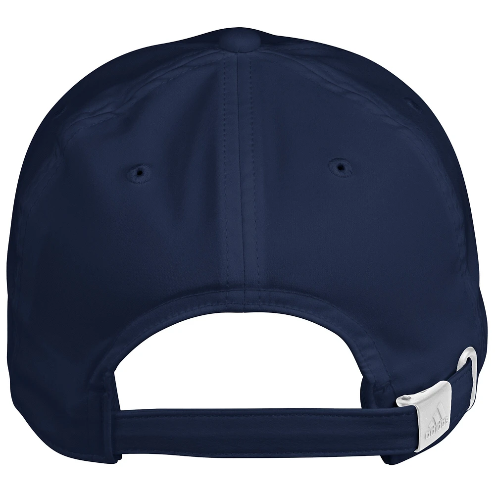 Men's adidas Navy Winnipeg Jets Letter Slouch - Adjustable Hat