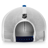 Men's Fanatics Blue Winnipeg Jets 2022 NHL Draft - Authentic Pro Rink Trucker Snapback Hat