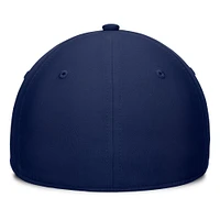Men's Fanatics Gray/Navy Winnipeg Jets Fundamental Top Shelf 2-Tone Flex Hat