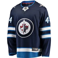 Men's Fanatics Josh Morrissey Navy Winnipeg Jets Breakaway - Jersey