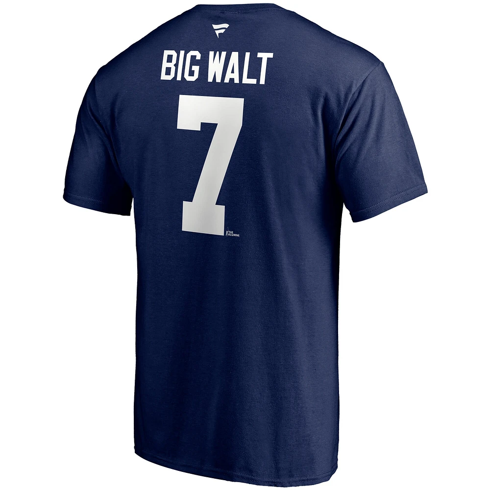 Fanatiques pour hommes de marque Keith Tkachuk Navy Winnipeg Jets Authentic Stack Nom et numéro du joueur retraité - T-shirt