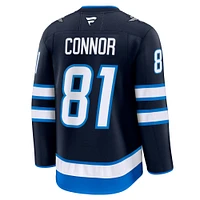 Men's Fanatics Kyle Connor Navy Winnipeg Jets Home Premium Player Jersey
