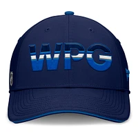 Men's Fanatics Navy Winnipeg Jets Authentic Pro Rink Flex Hat