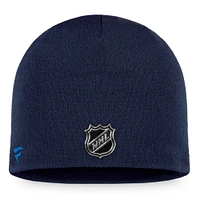 Men's Fanatics Navy Winnipeg Jets Authentic Pro Training Camp - Beanie