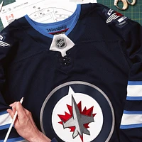 Men's Fanatics Navy Winnipeg Jets Home Authentic Pro Jersey