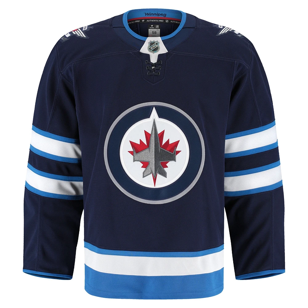 Men's Fanatics Navy Winnipeg Jets Home Authentic Pro Jersey