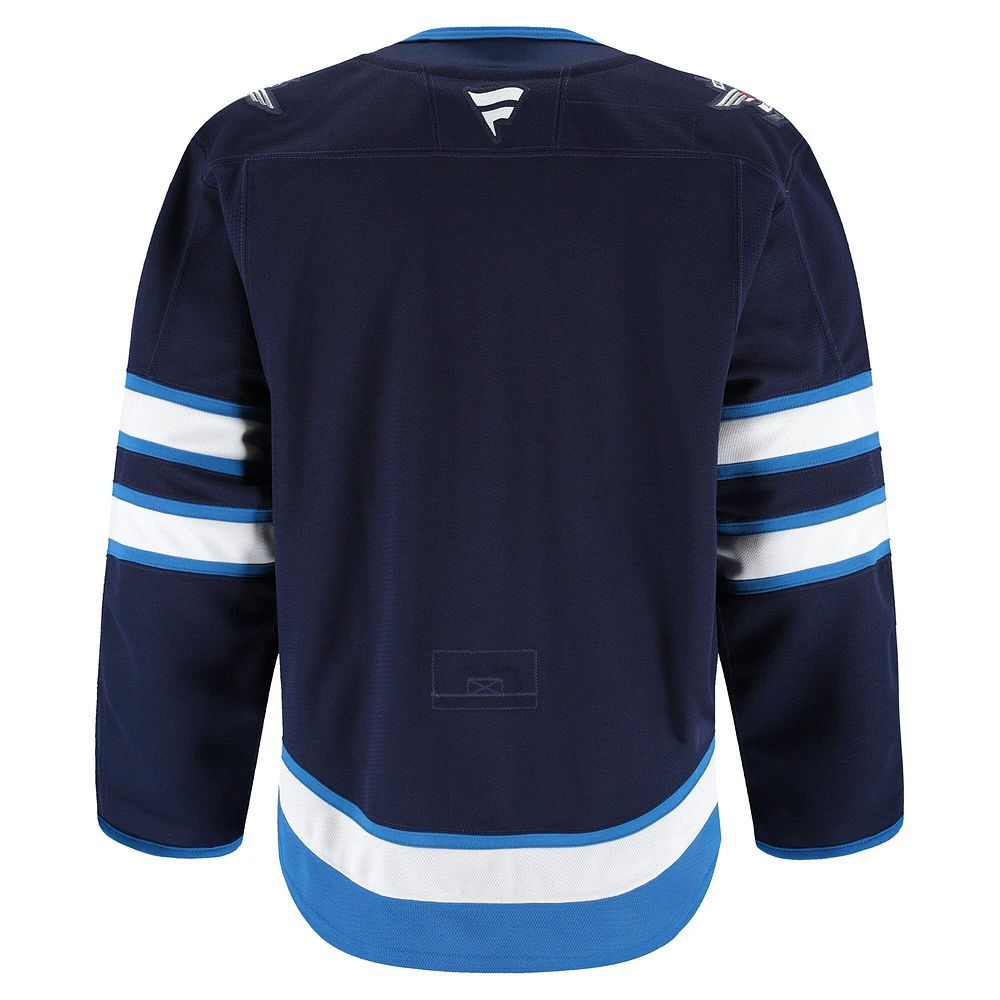 Men's Fanatics Navy Winnipeg Jets Home Authentic Pro Jersey