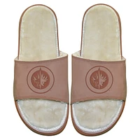 Men's ISlide Winnipeg Jets Nubuck Fur Primary Logo Sandals