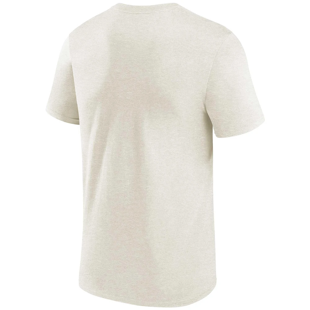 T-shirt Party Mix Mitchell & Ness Oatmeal Winnipeg Jets pour hommes