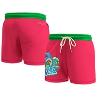 Men's Mitchell & Ness Pink Winnipeg Jets  Party Mix Shorts