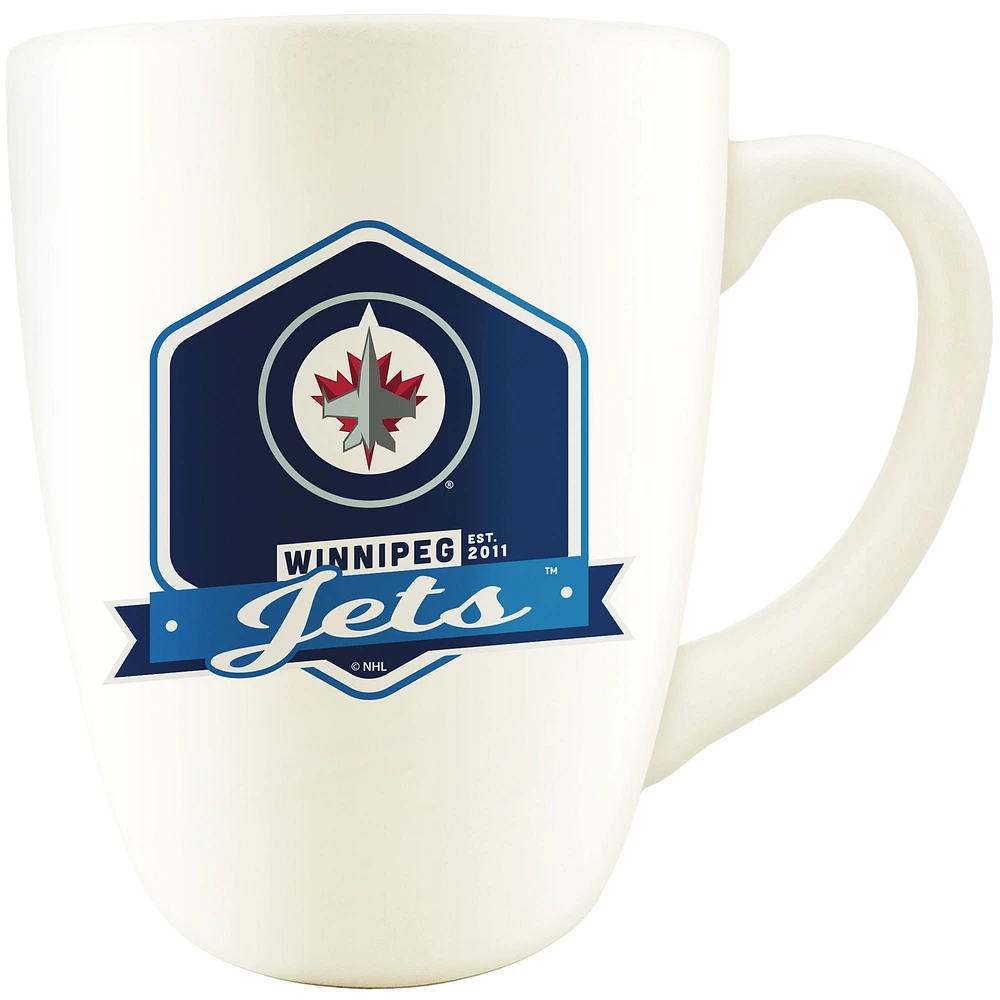 The Sports Vault Winnipeg Jets 14oz. Retro Mug & Sock Set