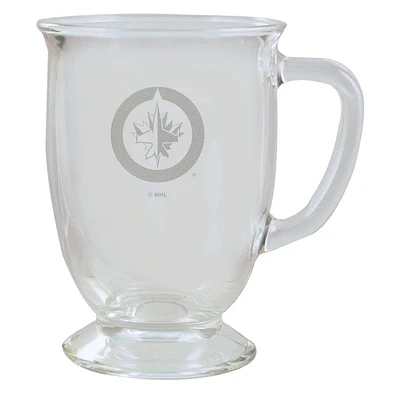 Jets de Winnipeg 16oz. Tasse de café gravée
