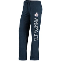 Women's Concepts Sport Gray/Navy Winnipeg Jets Meter Tank Top & Pants Sleep Set