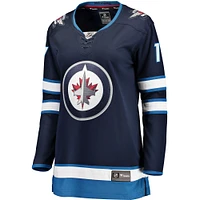 Women's Fanatics Adam Lowry Navy Winnipeg Jets Breakaway Jersey