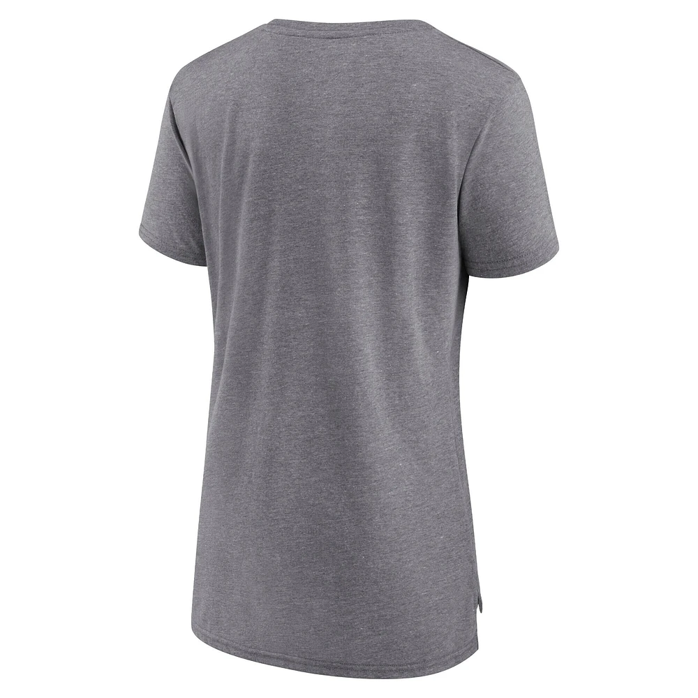 Women's Fanatics Heather Gray Winnipeg Jets Special Edition 2.0 Modern T-Shirt