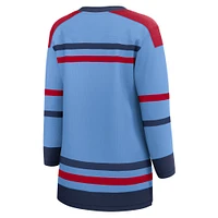 Women's Fanatics  Light Blue Winnipeg Jets Anniversary Premier Breakaway Jersey