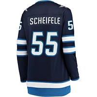 Women's Fanatics Mark Scheifele Navy Winnipeg Jets Breakaway Jersey