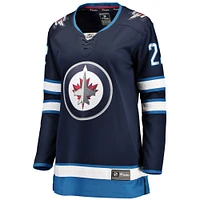 Women's Fanatics Mason Appleton Navy Winnipeg Jets Home Breakaway Jersey