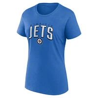 Women's Fanatics Navy/Blue Winnipeg Jets Fan Two-Pack T-Shirt Set