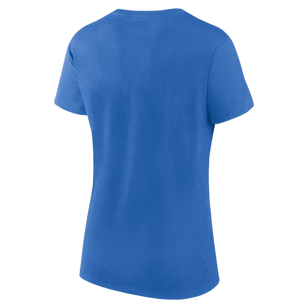 Women's Fanatics Navy/Blue Winnipeg Jets Fan Two-Pack T-Shirt Set