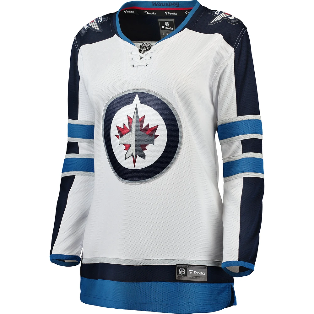 Women's Fanatics White Winnipeg Jets Home Breakaway - Blank Jersey